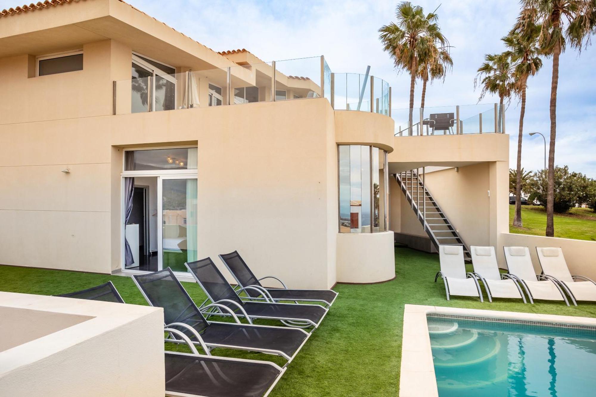 Villa Olbia Charming Dreamview With Jacuzzi Costa Adeje  Exterior photo